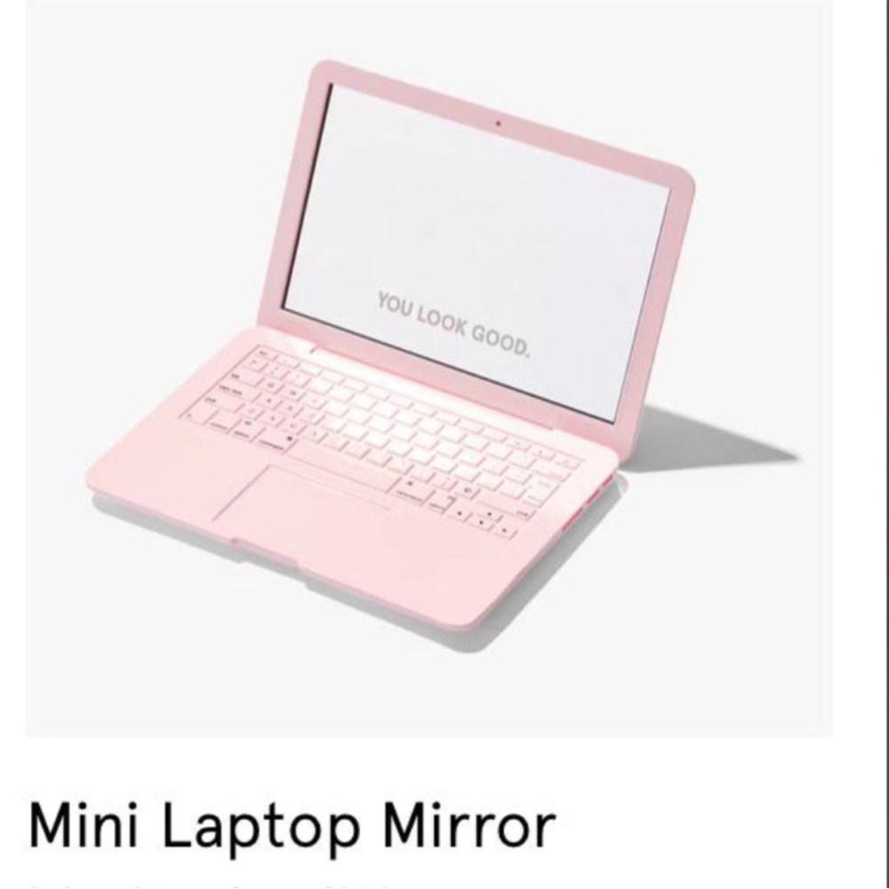 NEW Glossier Mini Laptop Compact Mirror